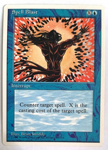 Spell blast edizione - ►spell, ►4.