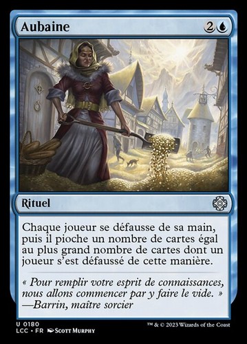 Magic mtg windfall - windfall, fr