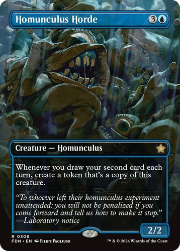 Magic mtg homunculus horde - magic,