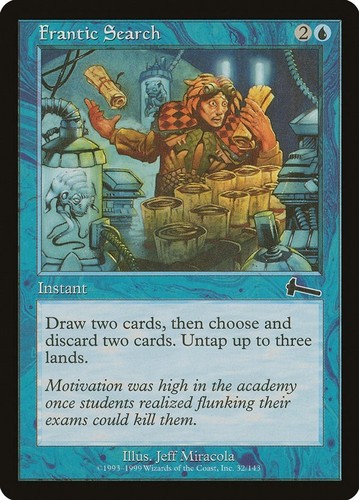 Magic mtg frantic search nm - mtg,