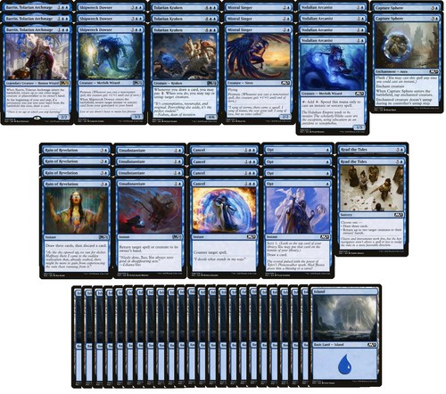 Blue control intro deck - control,