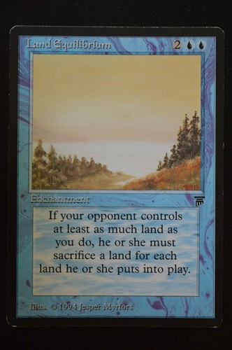 Magic mtg land equilibrium - mtg,