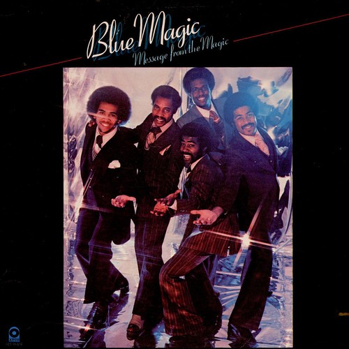 Blue magic message from the - blue,