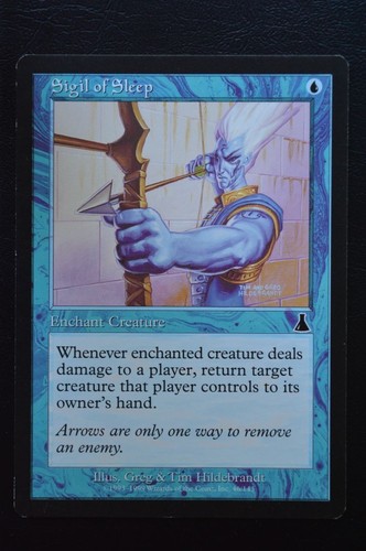 Magic mtg sigil sleep lp - mtg,