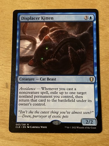 Mtg magic displacer kitten - displacer,