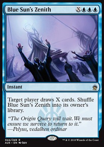 Mtg blue sun - mtg, sun's