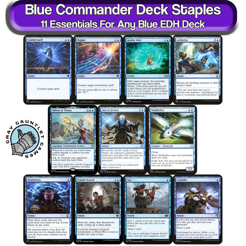 Blu commander deck - blu,